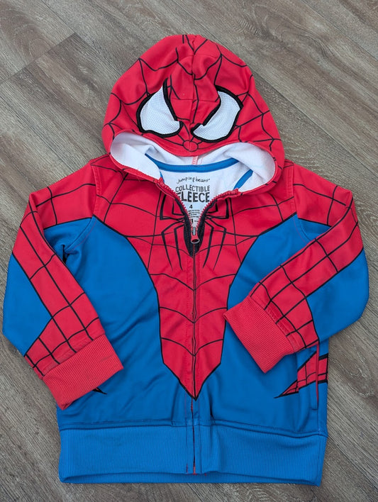 #144 - Boys Spiderman Jacket Size 4