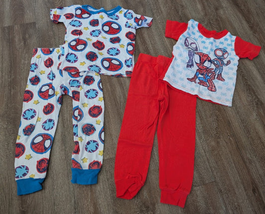 #144 - Spiderman Pajamas Size 4T