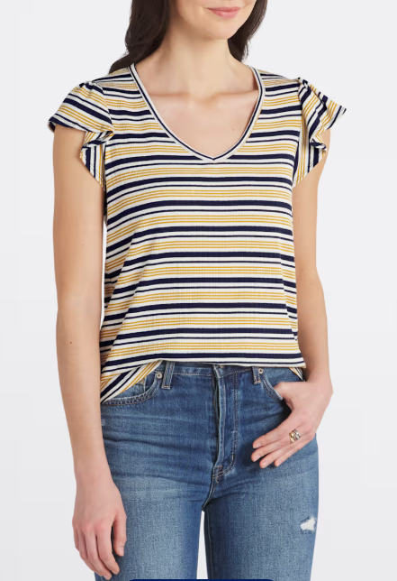 #43 Staccato (Stitch Fix) Tee Women's XL EUC