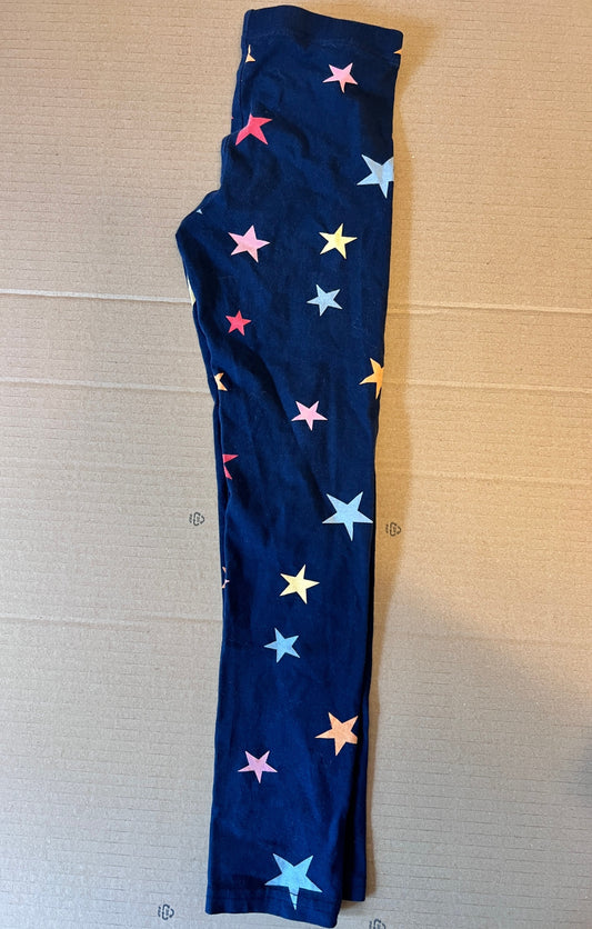 #176 - Cat & Jack Navy girls blue star leggings | M
