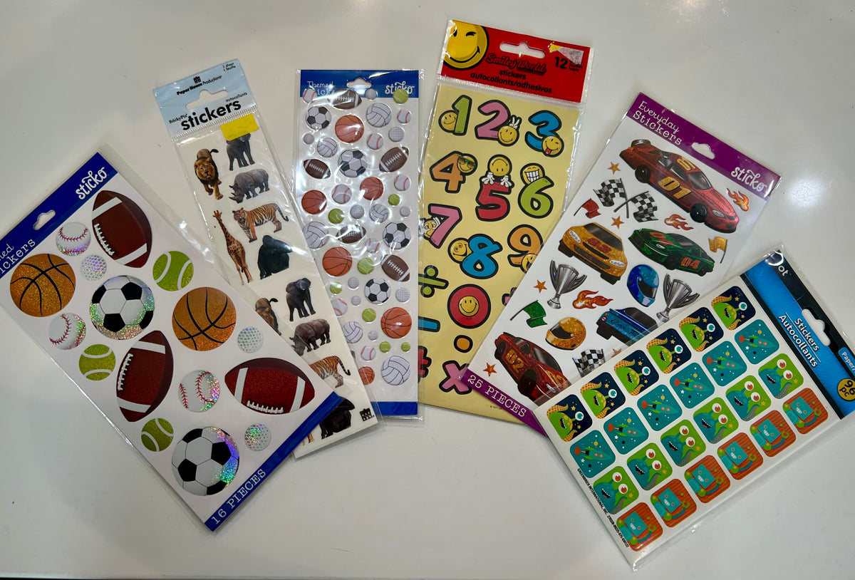 #32 Assorment of New Unopened Stickers