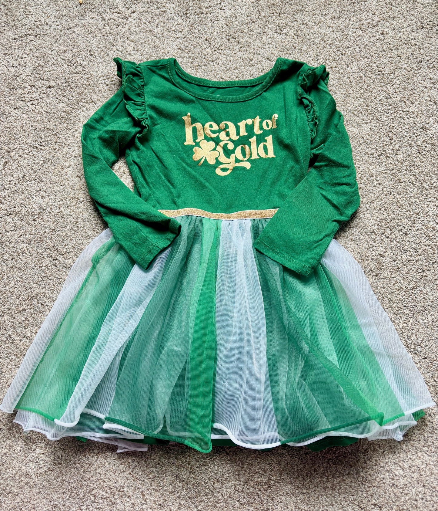 #43 St. Patrick's Dress Girls 3T GUC