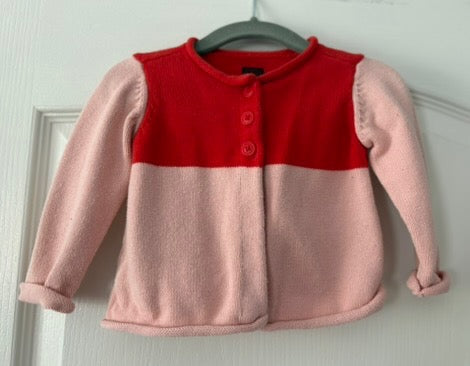 Seller 183 - Tea Girls 6-12 Months Sweater - VGUC