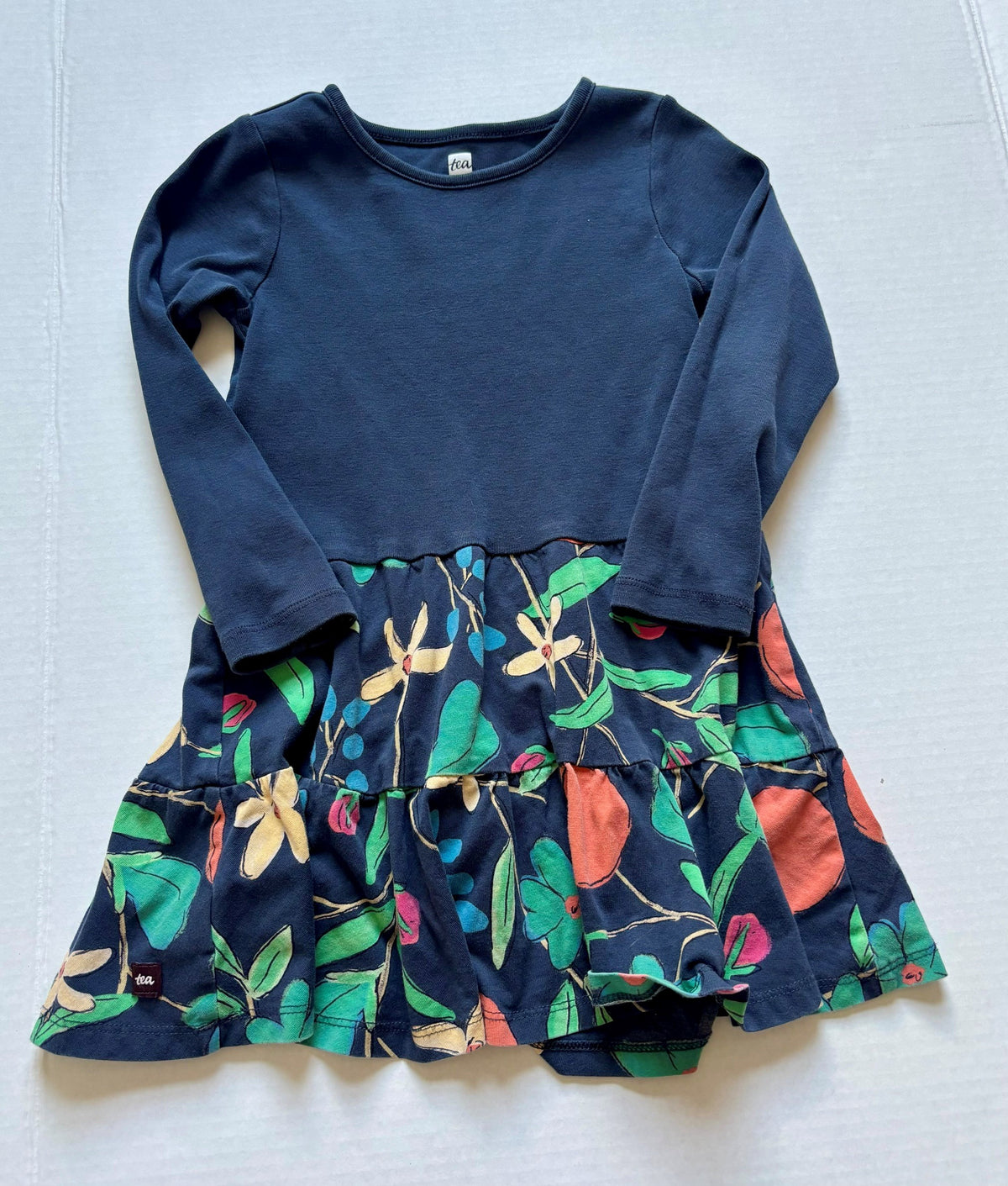 #154 Tea Collection Dress Girls 4t EUC