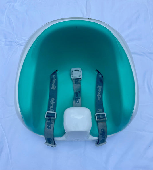 #32 PRICE REDUCED Bumbo Seat with Tray - Aqua