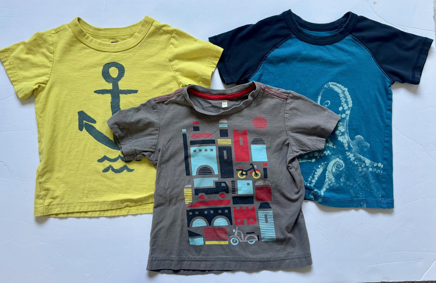 #43 Tea Collection Tees Boys 4T VGUC-GUC