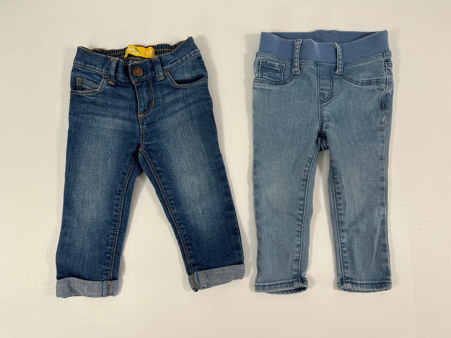 PPU 45242 12-18m girls mixed brand jeans bundle (2)
