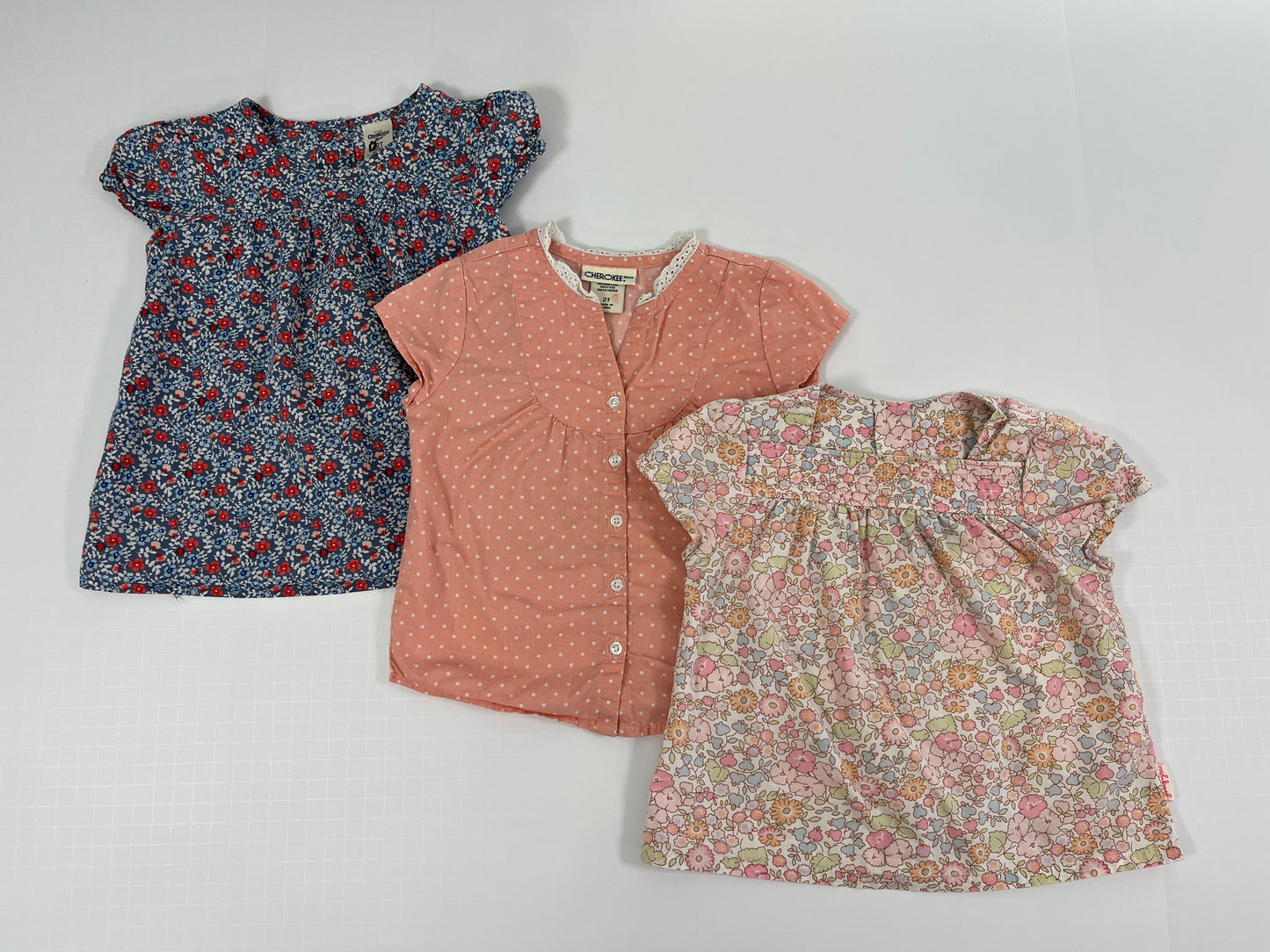 PPU 45242 2T girls mixed brand blouse bundle (3)