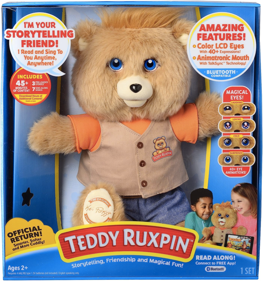 Like New Teddy Ruxpin - Official Return of the Storytime and Magical Bear
