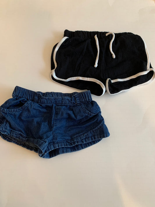 girls 3T shorts, old navy