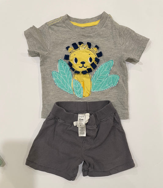 Boys 12 mo lion outfit, carters