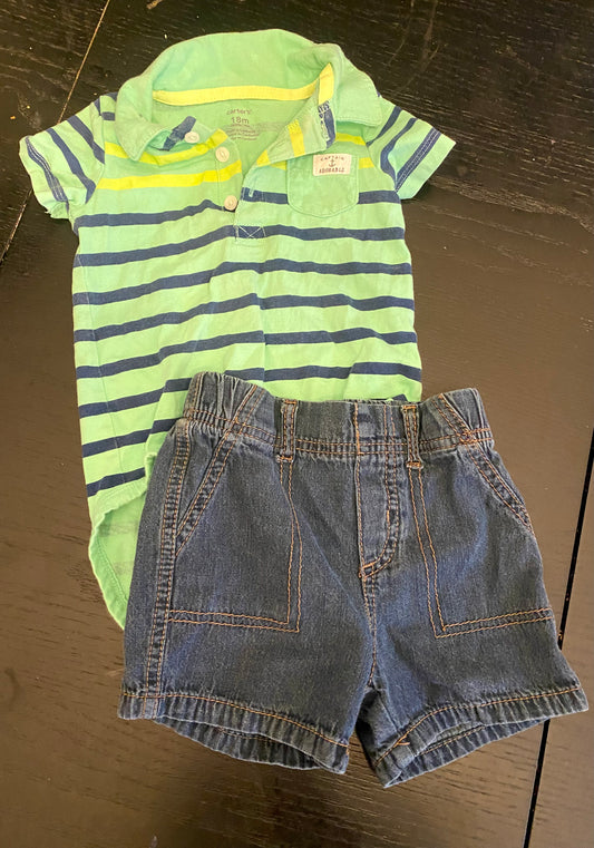 Carters boys 18 mo outfit