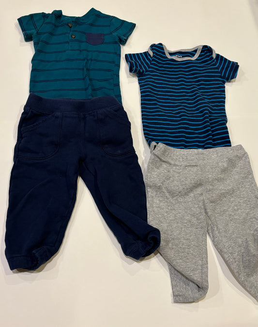 Boys 9 mo outfits, carters