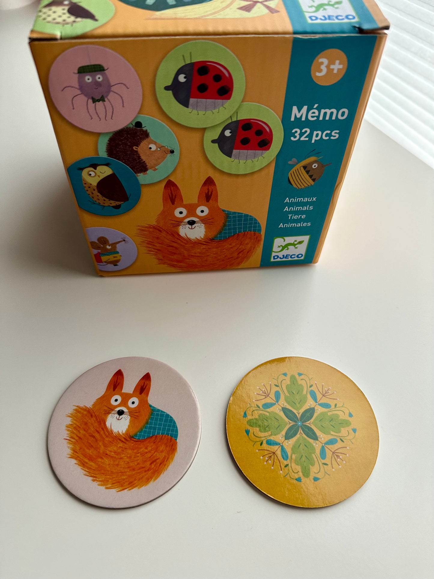 Memory Game with large sturdy pieces for little hands pick up 45245