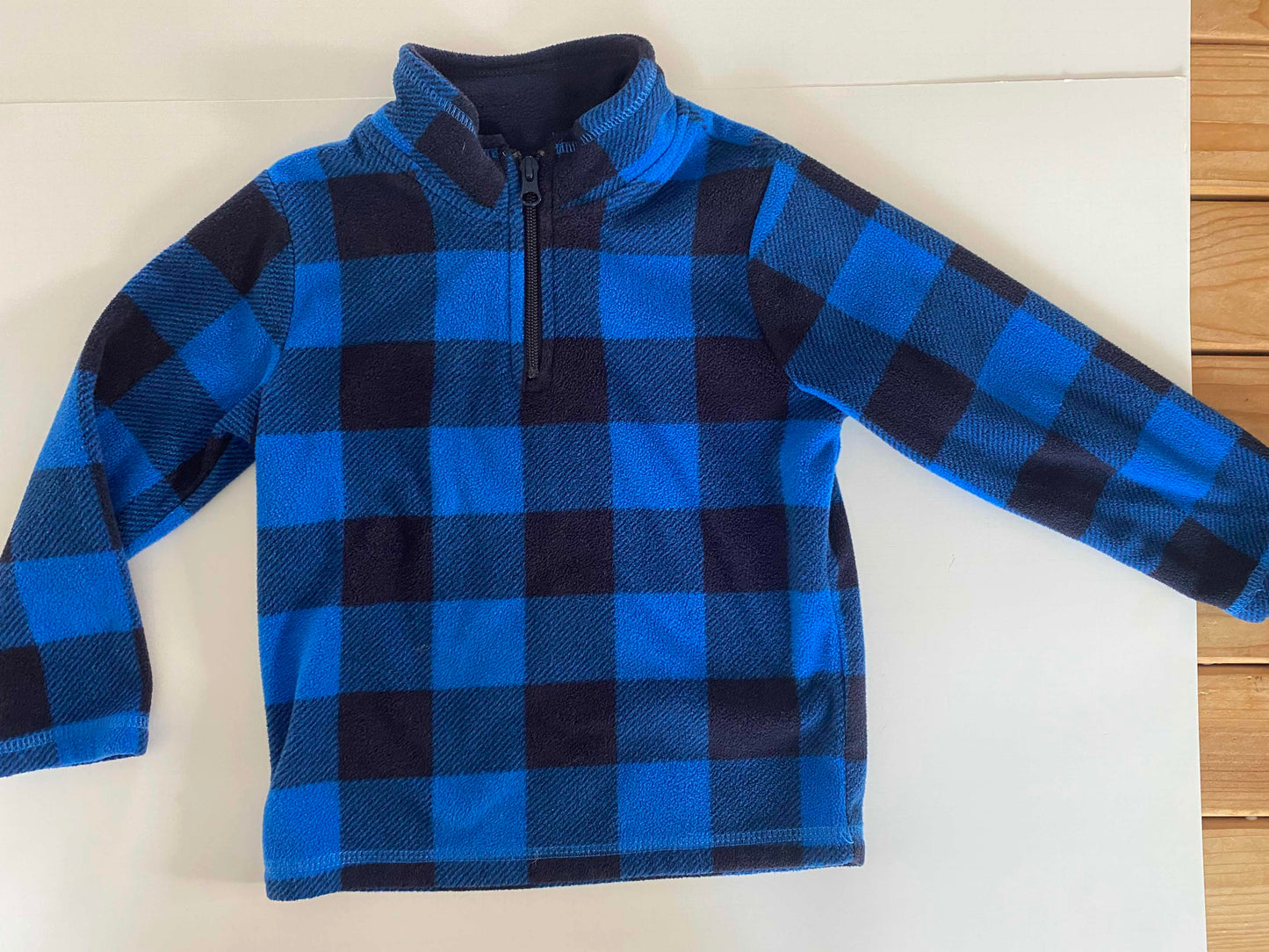 #95B EUC The Children's Place Half-zip Fleece, Boys 4T