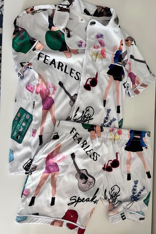 #176 - Taylor Swift girls pajamas | M