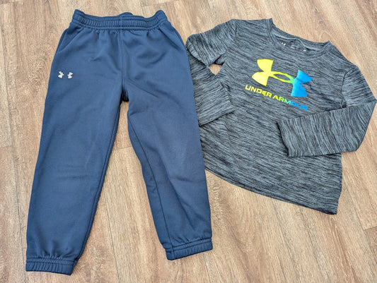 #144 - Boys Under Armour Outfit Size 3T