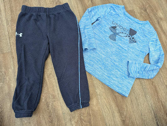 #144 - Boys Under Armour Outfit Size 3T