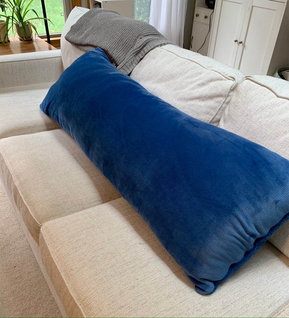 Seller #151 - REDUCED - Bedding - Large Royal Blue Body Pillow