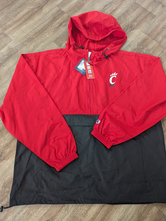 #144 - Women's UC Bearcats Rain Jacket Size XL - NWT
