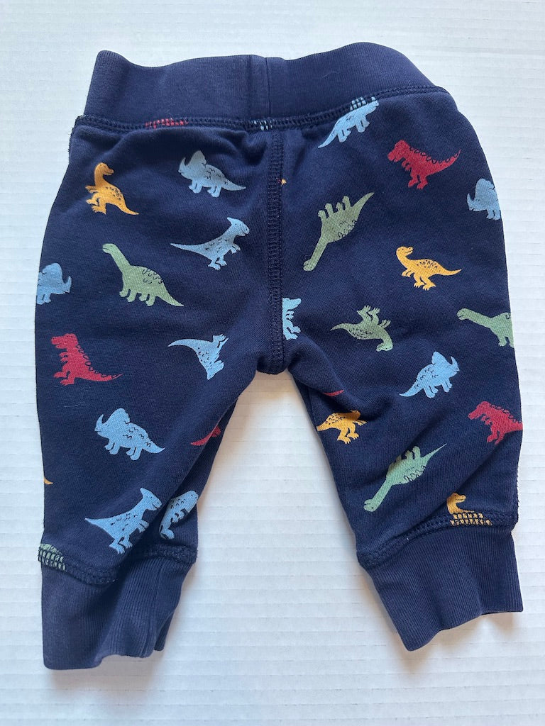 #146 Baby Gap Dinosaur Sweatpants Boys 3-6M