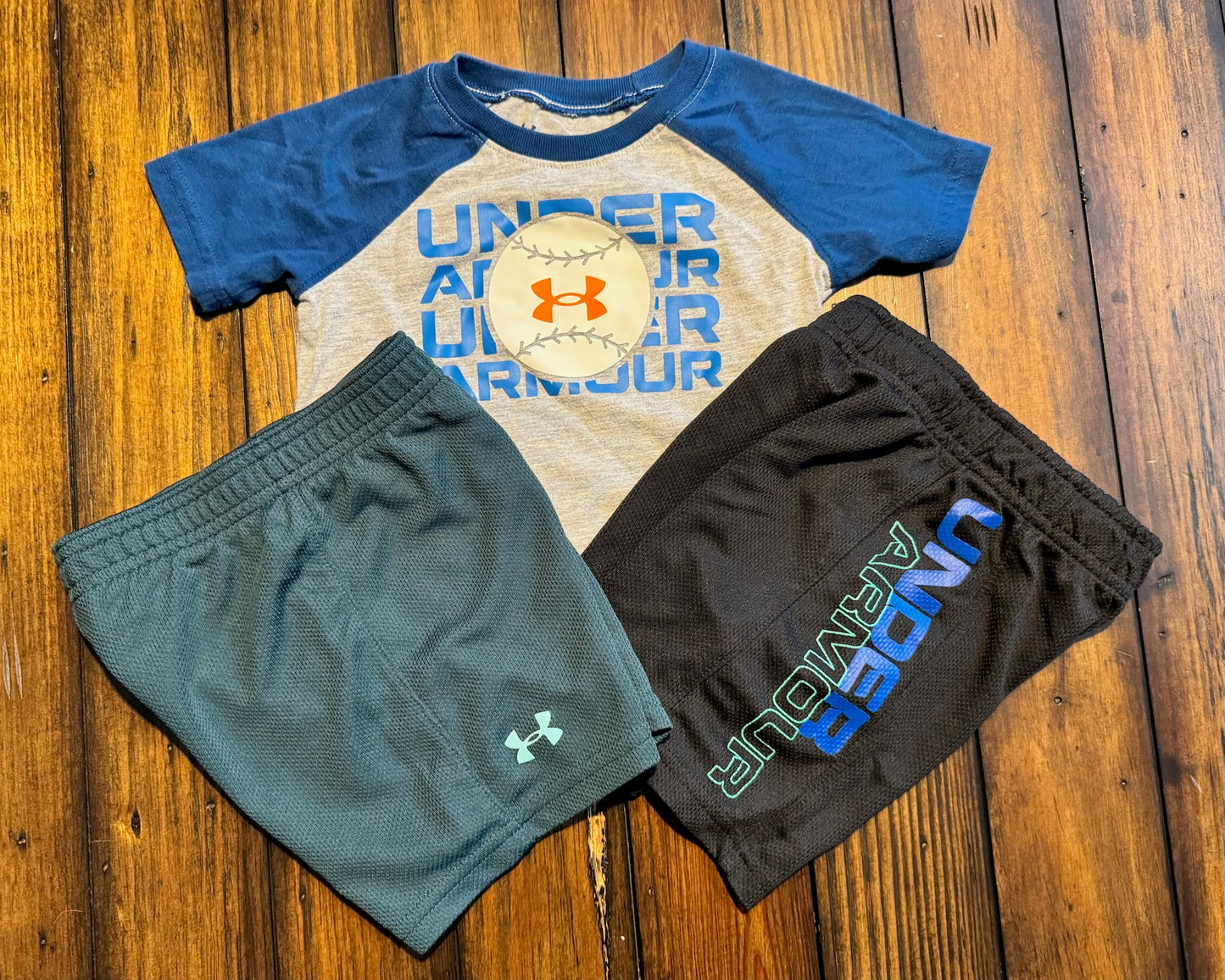 #42 Under Armour 18M Boys Shirt and Short Bundle