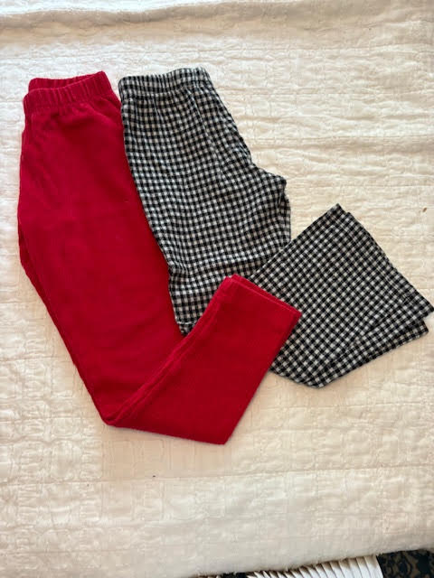 Seller 47 Hanna Anderson leggings, sz 6-7, VGUC