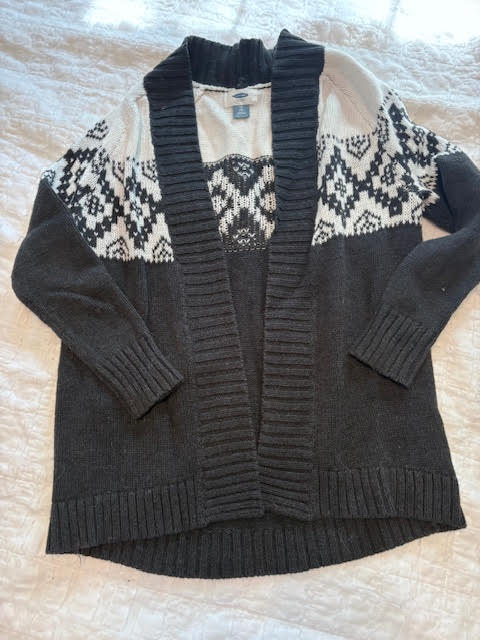 Seller 47 Old Navy M (8) open cardigan, VGUC