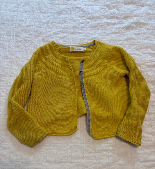 Seller 47 Mini Boden 2-3Y yellow cardigan, play condition