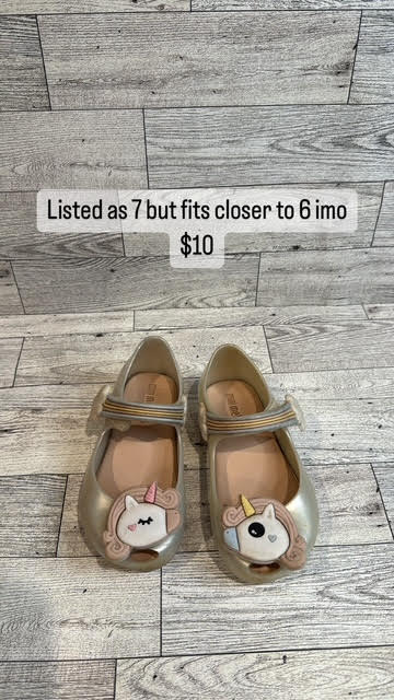 #44 Mini Melissa unicorn jelly 6c fit REDUCED