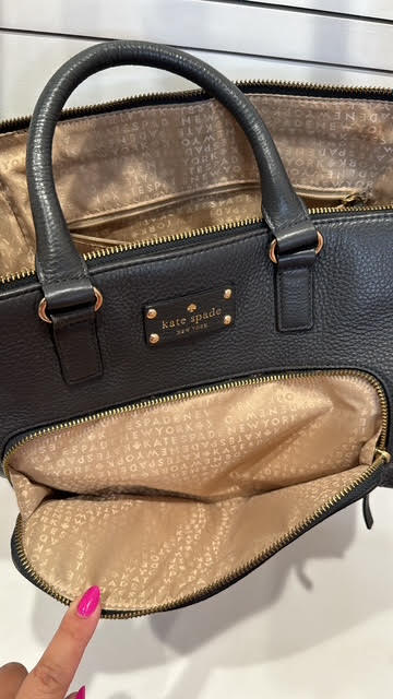 #44 Large Kate Spade slate blue REDUCED