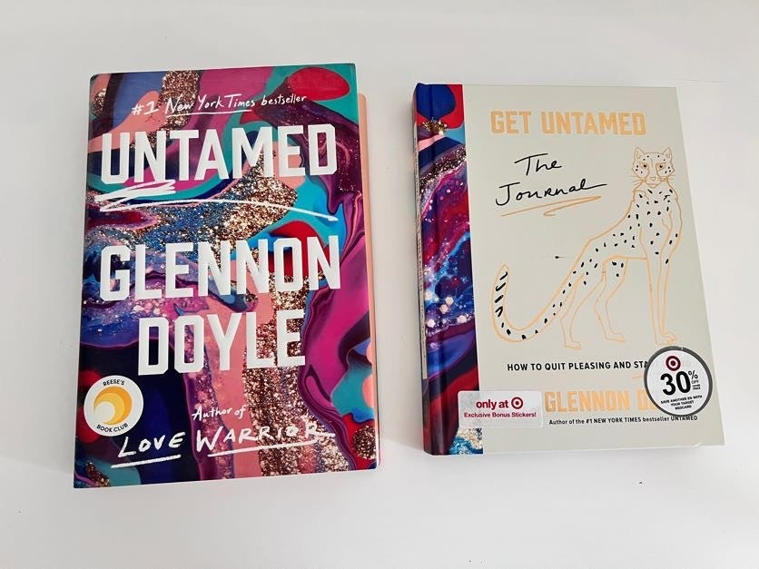 #176 - Untamed book and journal (never used)