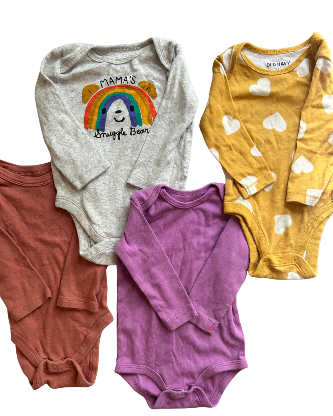 Seller #134 Mixed Brand Onesie Bundle Girls 3-6/6 Months