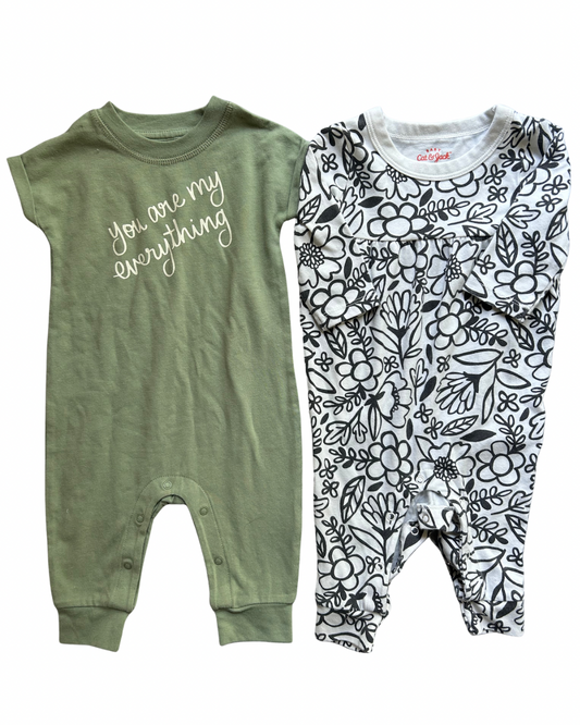 Seller #134 Cat & Jack Outfit Bundle Girls 0-3 Months