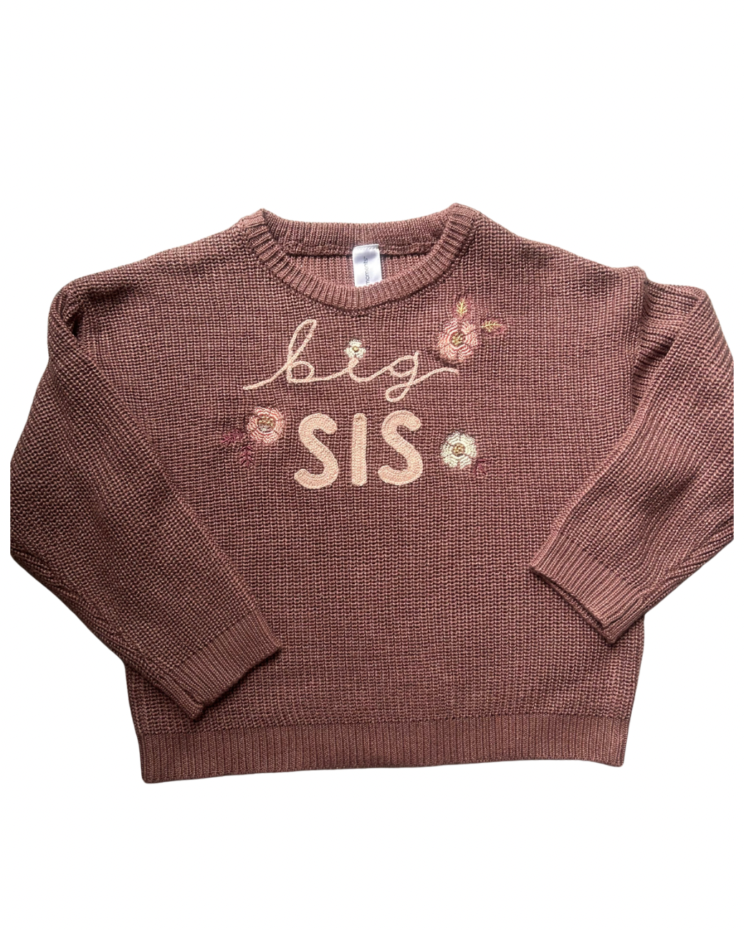 Seller #134 Modern Moments Big Sis Sweater Girls 4T