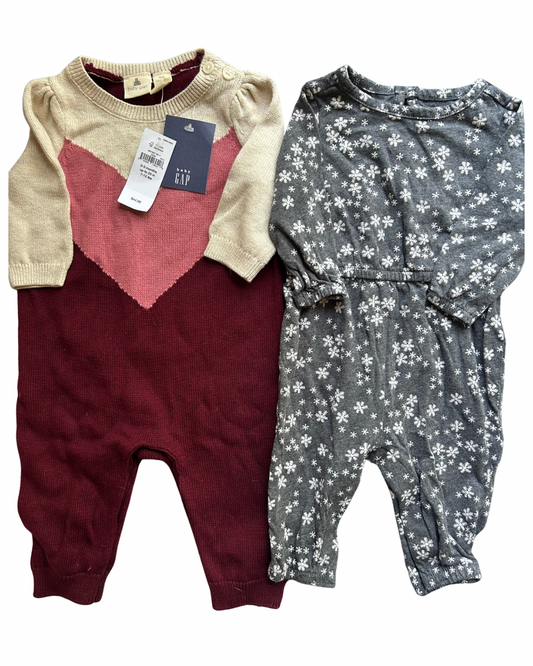 Seller #134 Mixed Brand Jumper Set Girls 0-3 Months