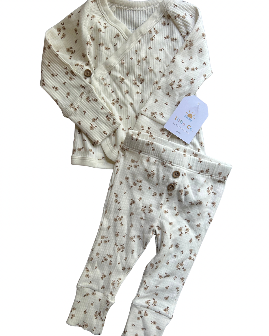 Seller #134 Little Co Fall Floral Outfit Girls 6 Months