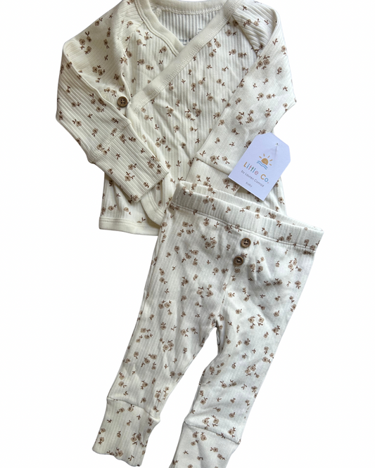 Seller #134 Little Co Fall Floral Outfit Girls 6 Months