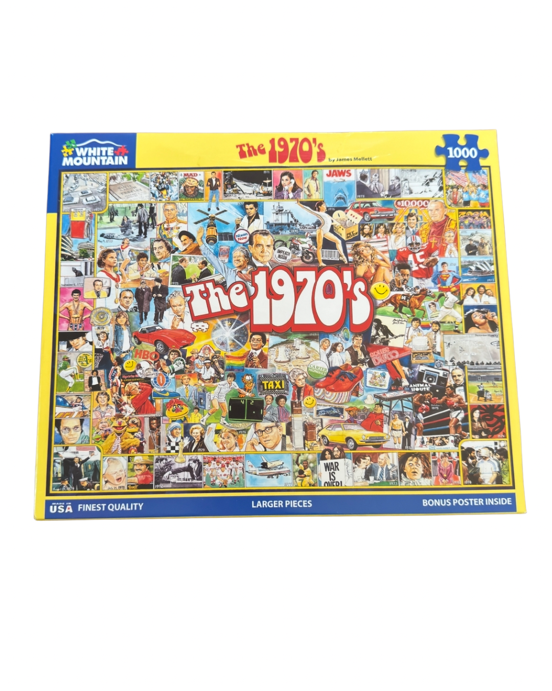 #74 White Mountain puzzle (1970s)done once!