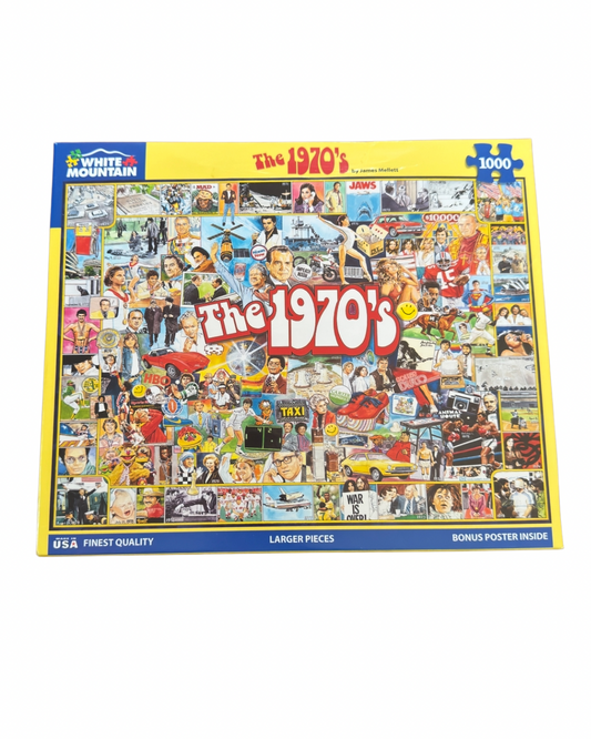 #74 White Mountain puzzle (1970s)done once!