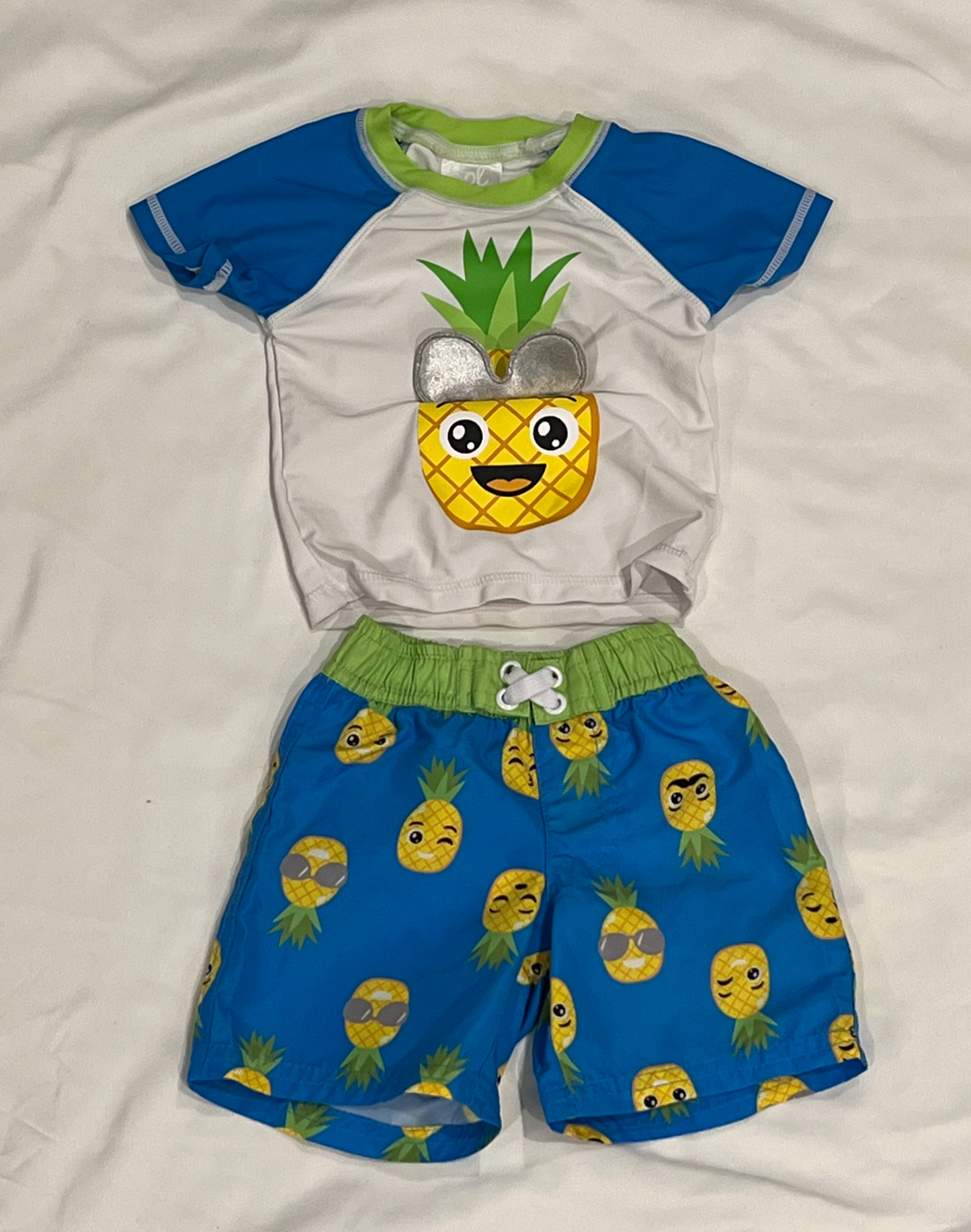 Baby boy 3-6 month swim suit set