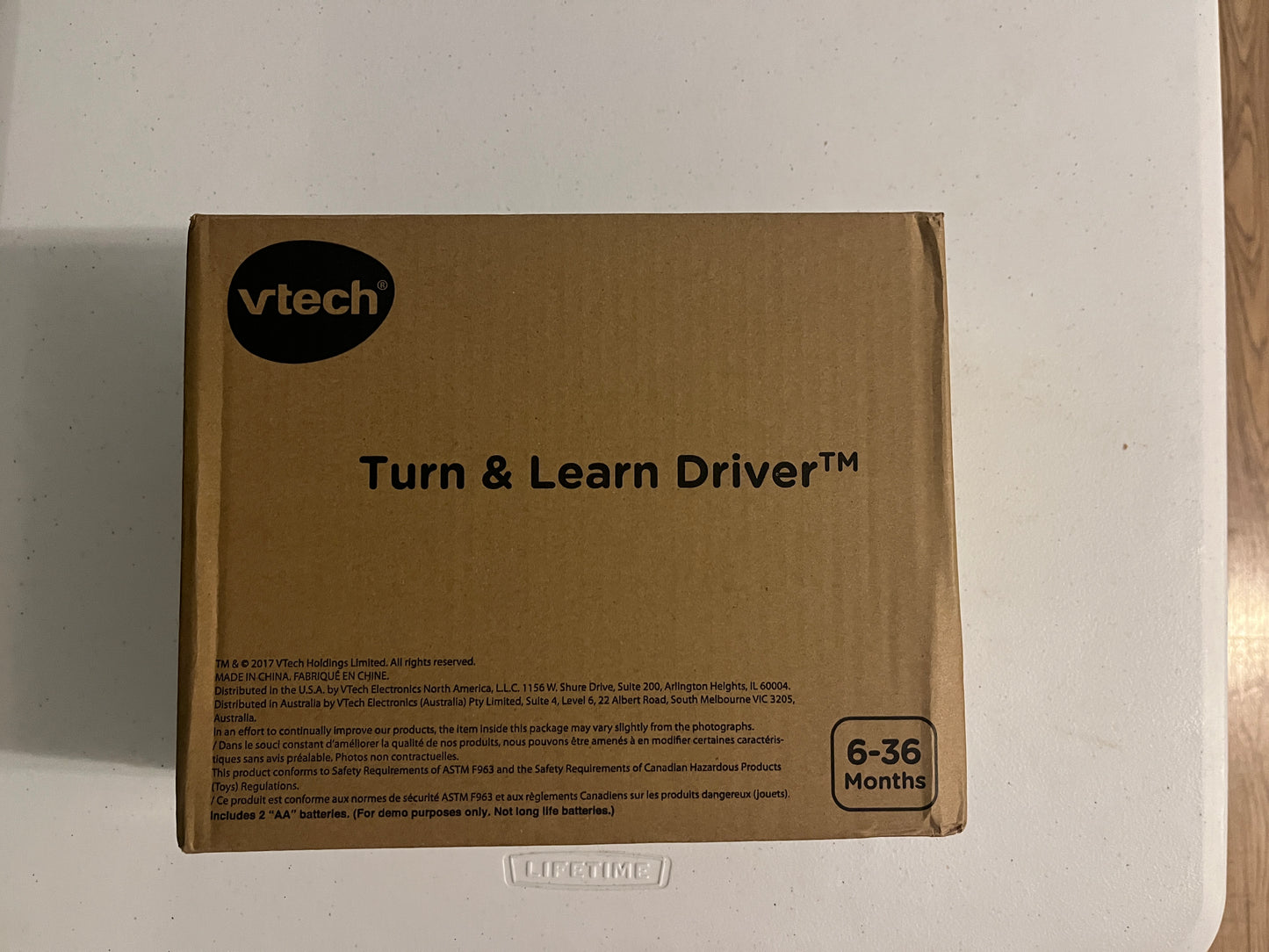 75A Vtech Turn and Learn Driver NIB