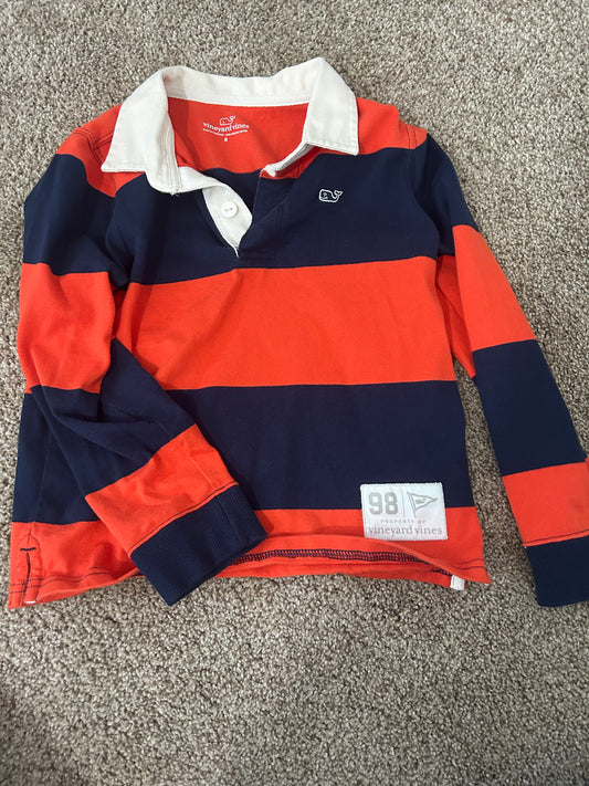 SELLER 26: Vineyard Vines Cotton Polo Size 6 EUC